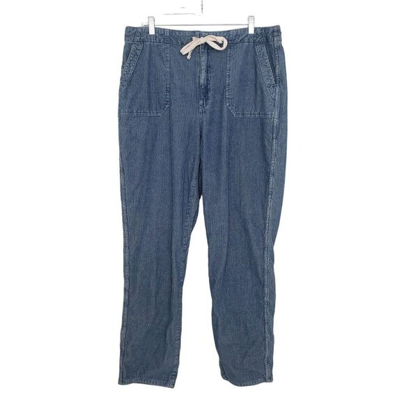 J Crew High Rise Straight Leg Camp Corduroy Pants NEW Womens Size Large Tall - Picture 1 of 15